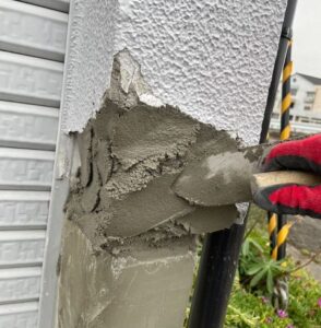 外壁塗装　ひび割れ・クラック　補修方法