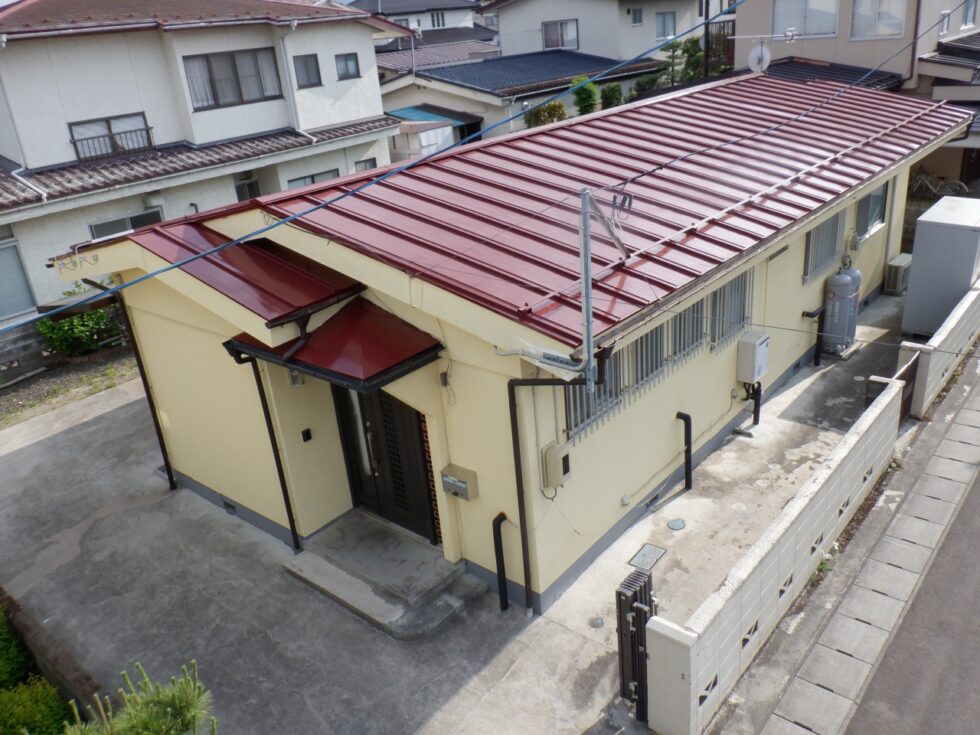 【福島市】G様邸　屋根塗装工事