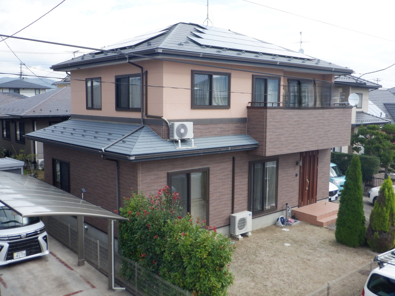 福島市M｜W様邸｜屋根塗装・外壁塗装工事