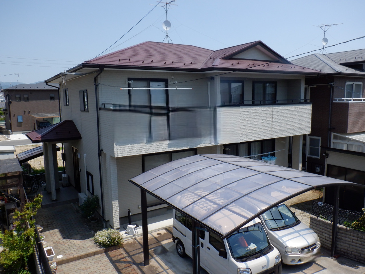 福島市K｜Y様邸｜屋根塗装・外壁塗装工事