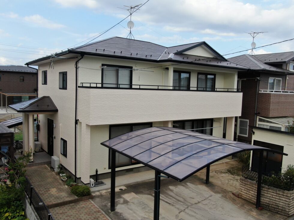 福島市K｜Y様邸｜屋根塗装・外壁塗装工事