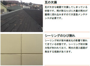 福島市　屋根・外壁　診断　報告書