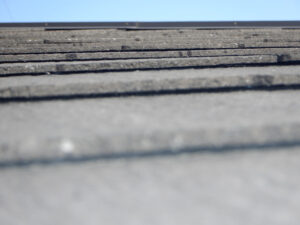 スレート　屋根塗装　メンテナンス　反り