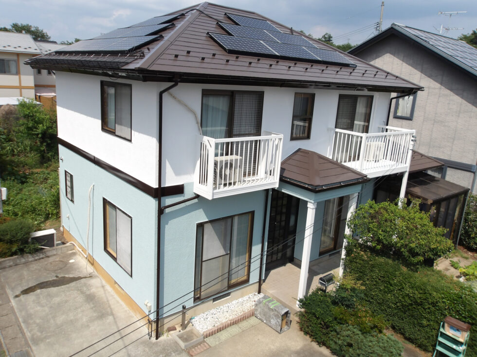 福島市K｜A様邸｜屋根塗装・外壁塗装工事