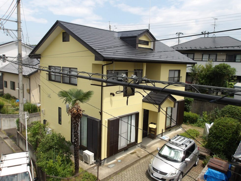 福島市M｜M様邸｜屋根カバー・外壁塗装工事