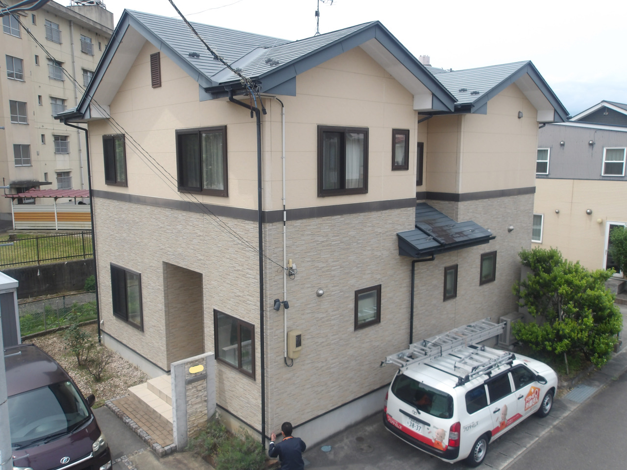 福島市I|S様邸|屋根塗装工事