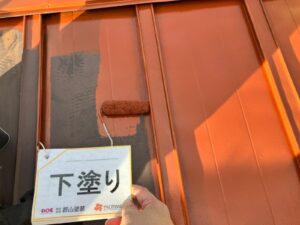 福島市　屋根　錆　錆止め