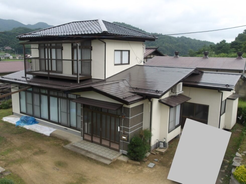 伊達市T｜N様邸｜屋根塗装・外壁塗装工事