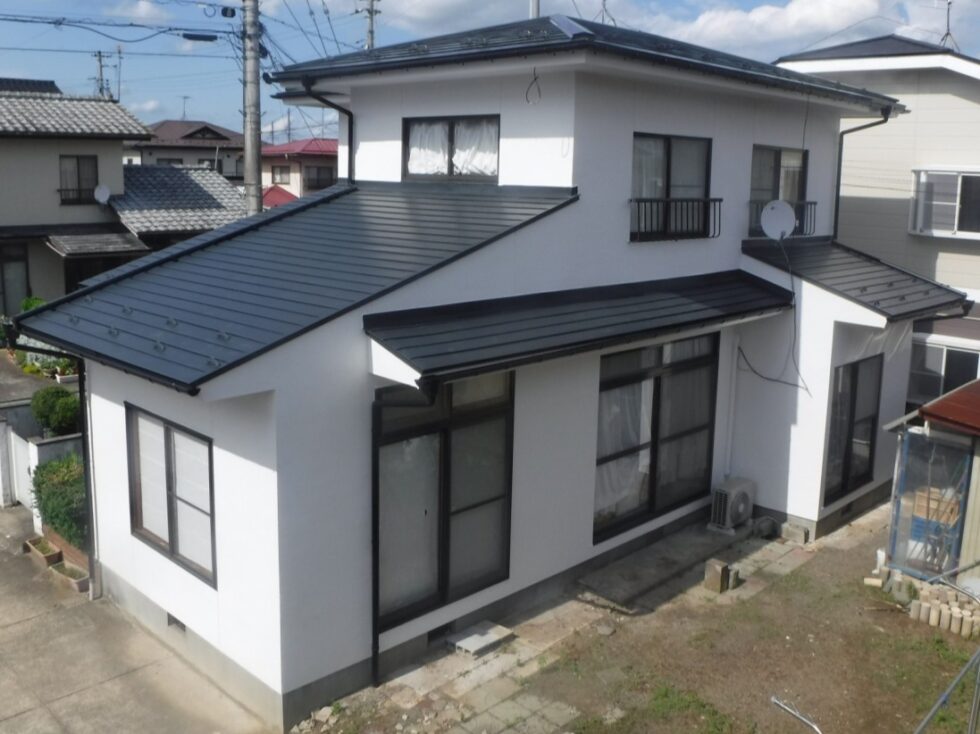 福島市S｜H様邸｜屋根塗装・外壁塗装工事