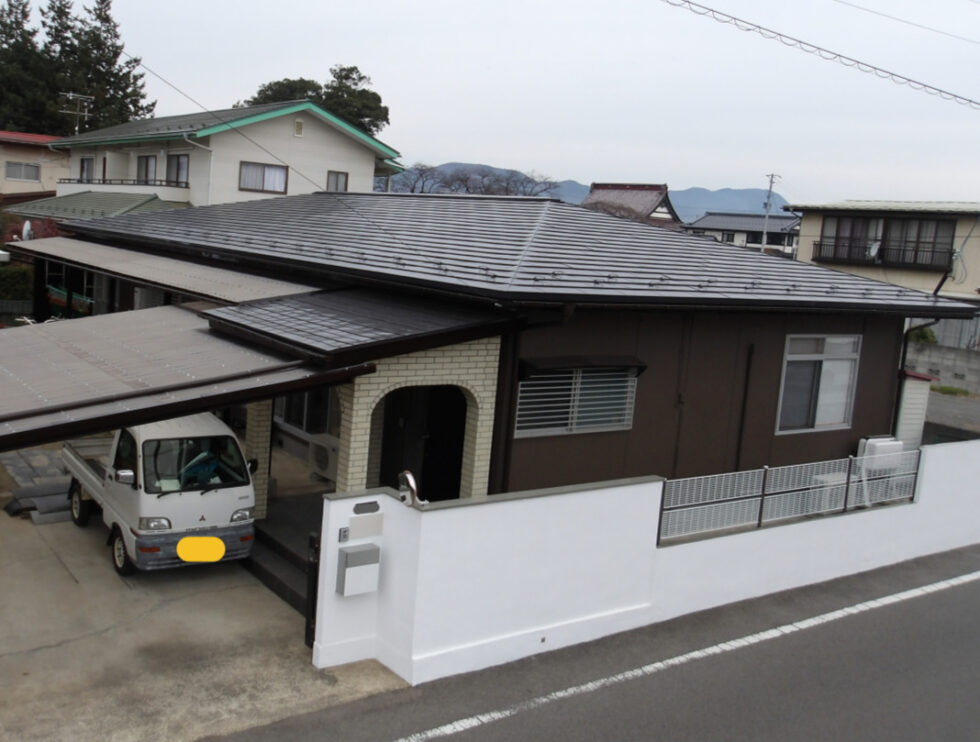 福島市M｜O様邸｜屋根塗装・外壁塗装工事