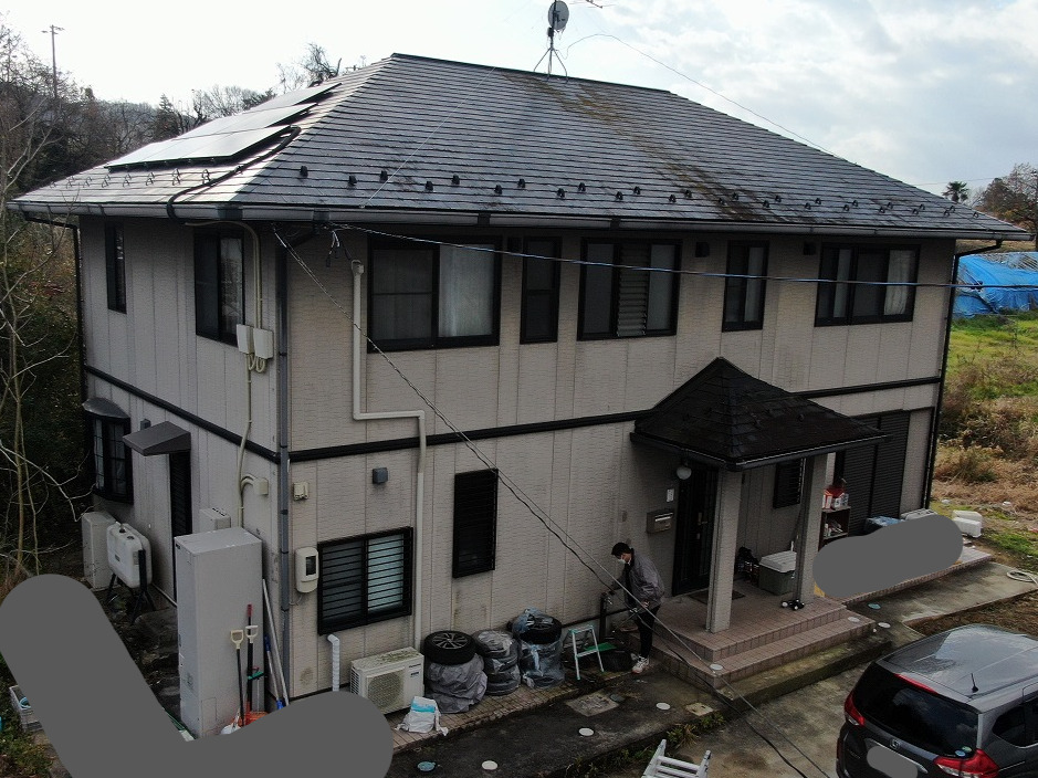 伊達市｜屋根塗装・外壁塗装工事｜K様邸