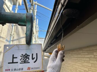 【破風・軒樋】福島市|屋根塗装・外壁塗装工事|Y様邸