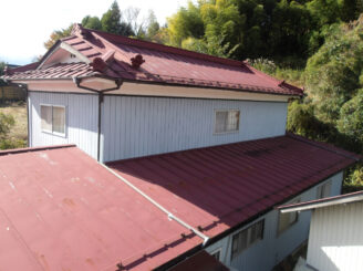 【塗装前】二本松市|屋根塗装工事|S様邸
