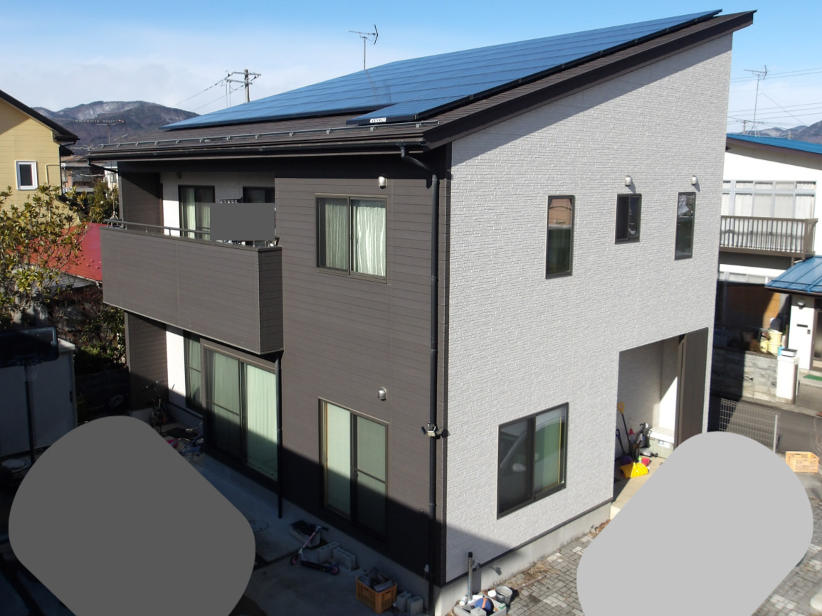 福島市|屋根塗装・外壁塗装工事|S様邸