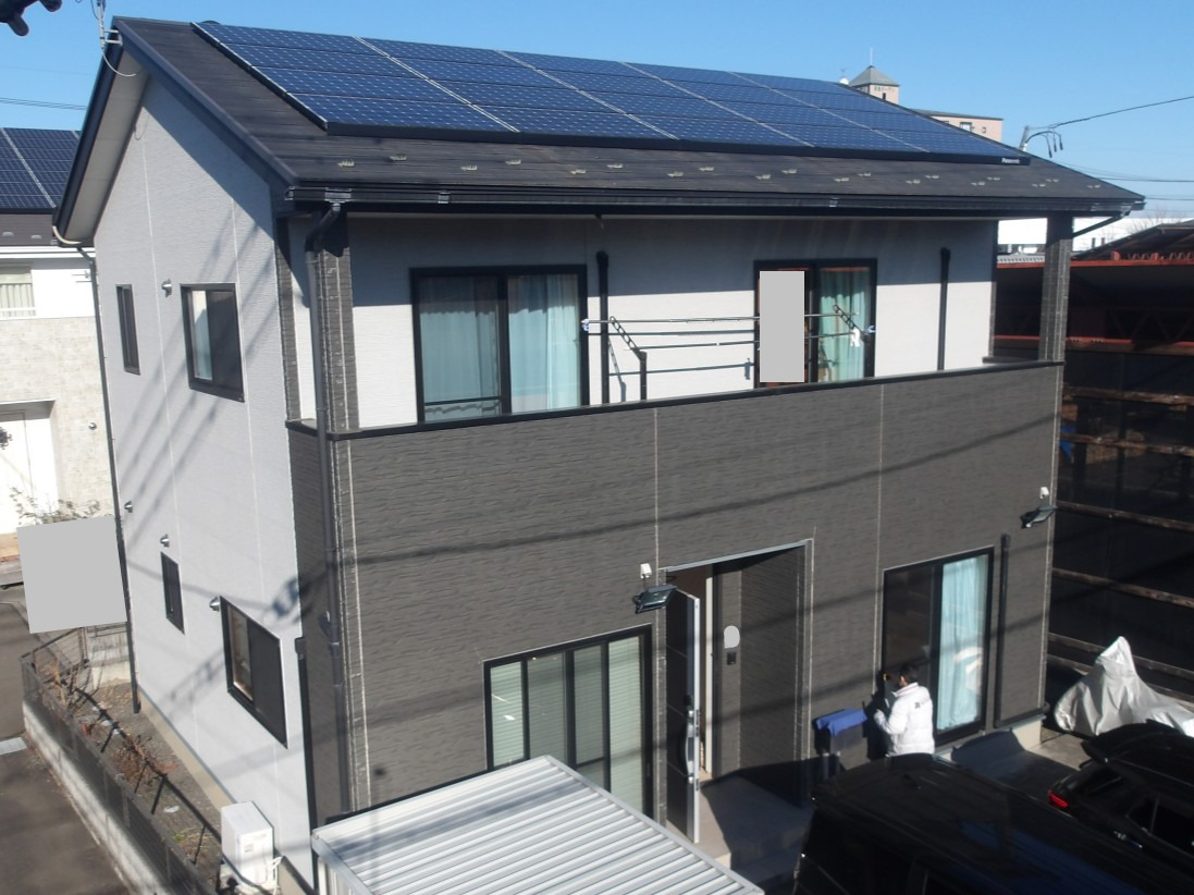 福島市|屋根塗装・外壁塗装工事|M様邸